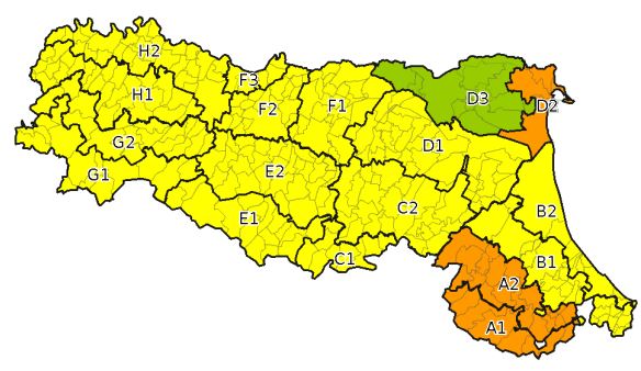 allerta meteo emilia romagna