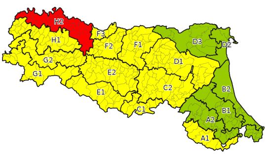 allerta meteo emilia romagna