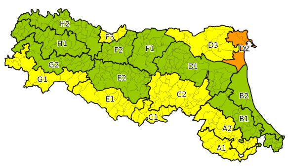 allerta meteo emilia romagna