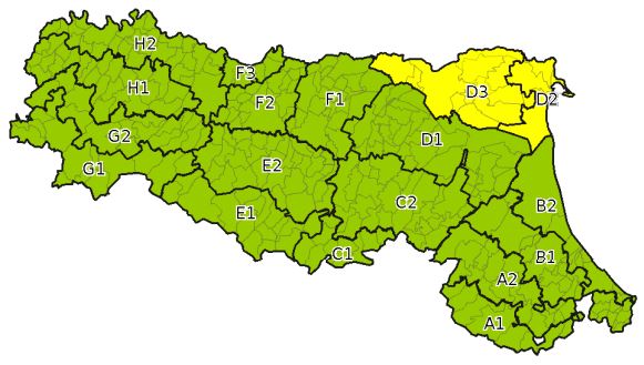 allerta meteo emilia romagna