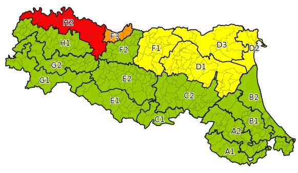 allerta meteo emilia romagna piene fiumi