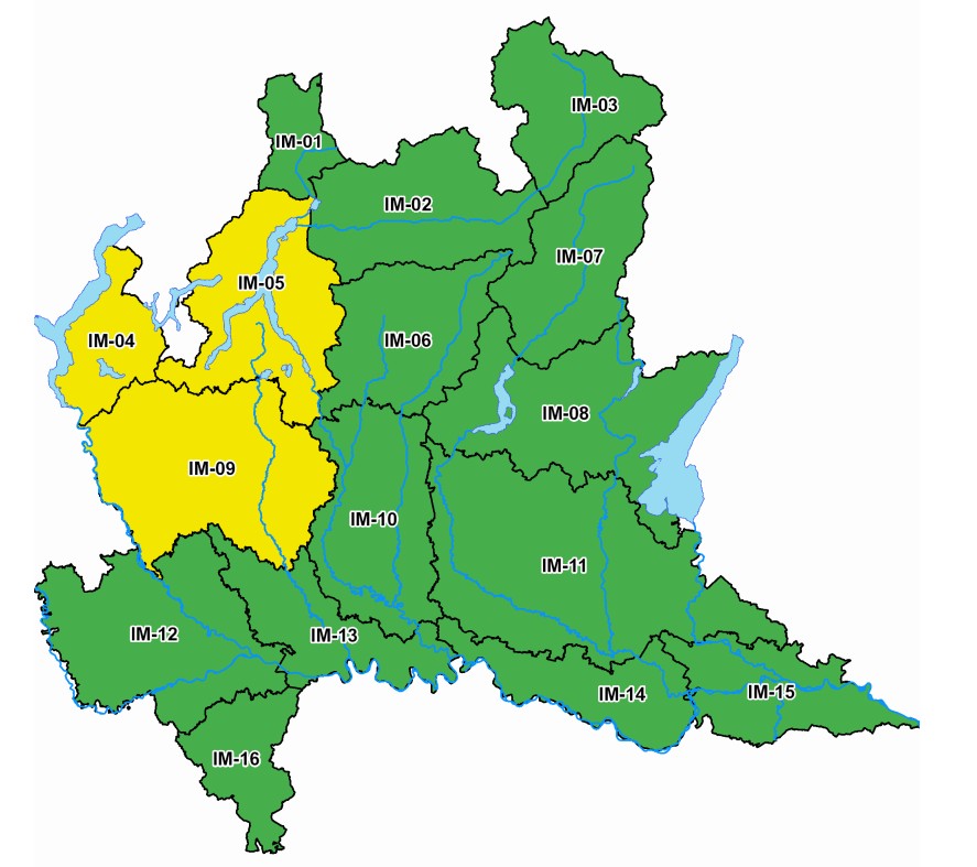 allerta meteo lombardia 27-28 aprile