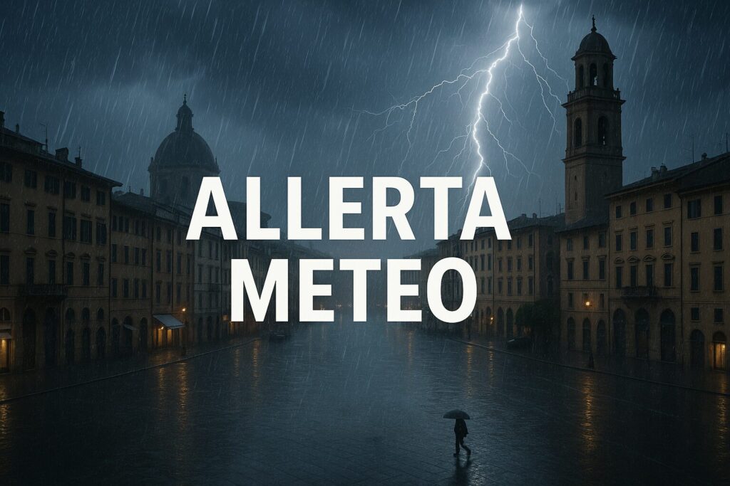 allerta meteo maltempo temporali oggi domani