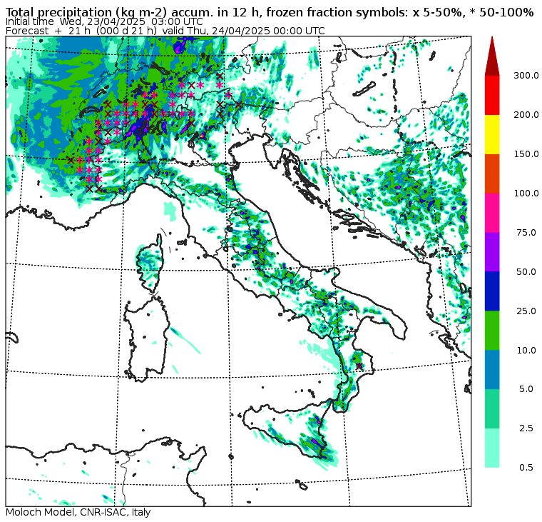 allerta meteo mercoledì sera