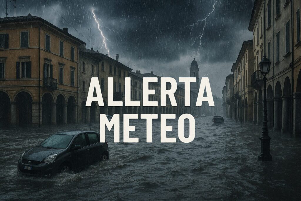 allerta meteo oggi domani italia