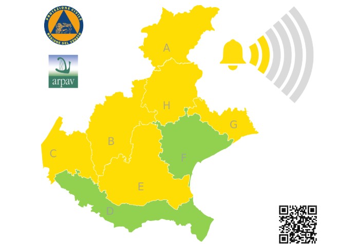 allerta meteo veneto 18 aprile