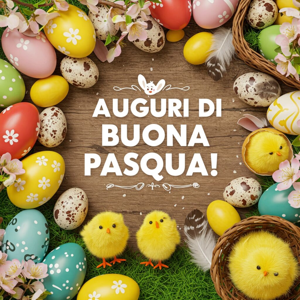 auguri buona pasqua 2025