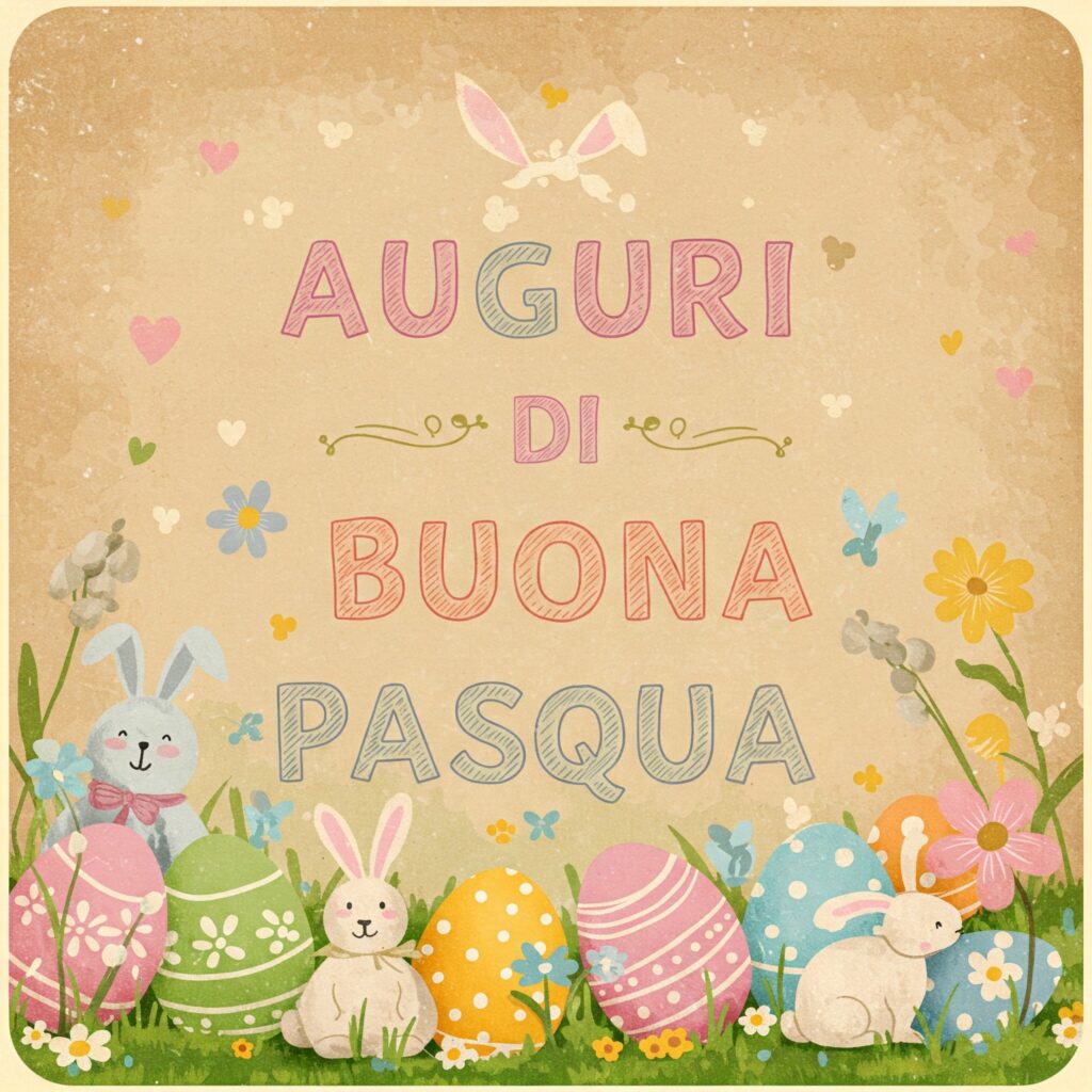 auguri buona pasqua 2025