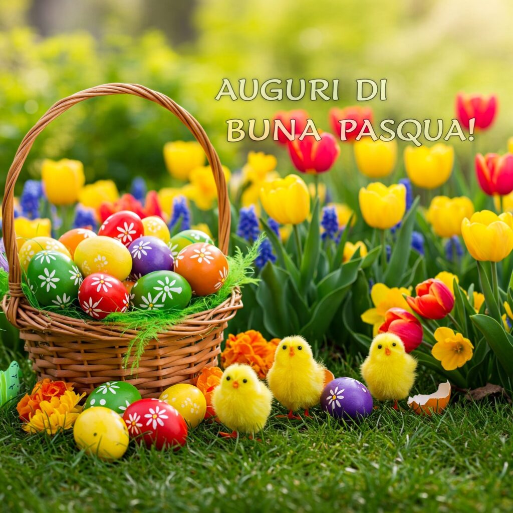 auguri buona pasqua 2025