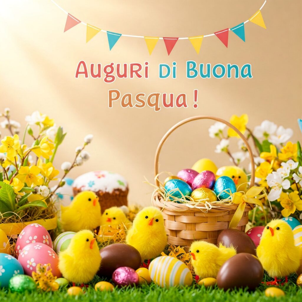 auguri buona pasqua 2025