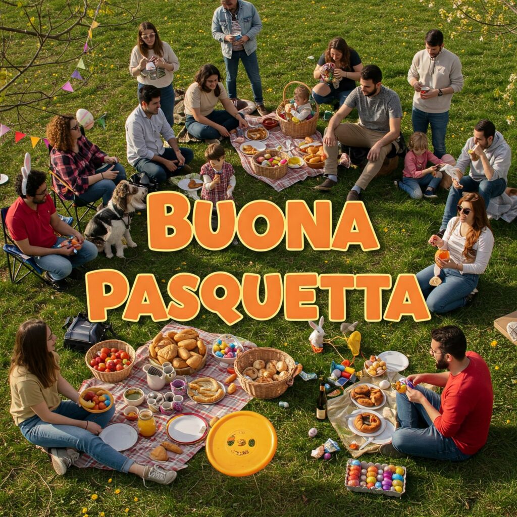 auguri buona pasquetta immagini frasi 2025
