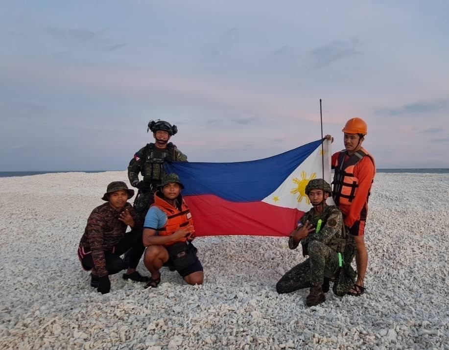 banco sabbia scontro cina filippine sandy cay