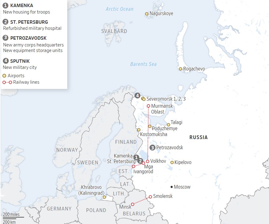 basi militari russia confine europa