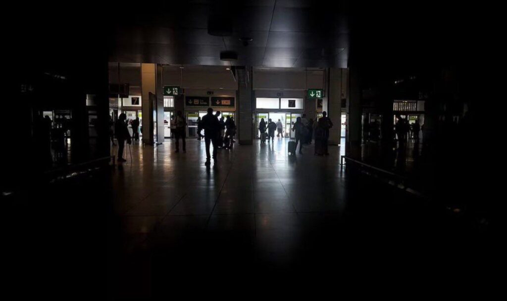 blackout spagna