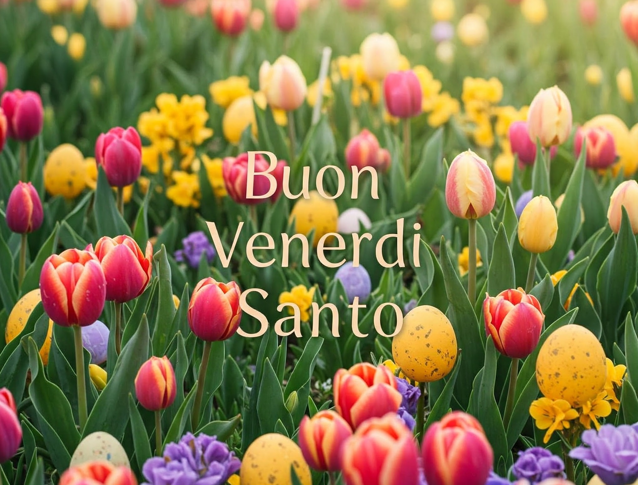 buongiorno venerdì santo 18 aprile 2025