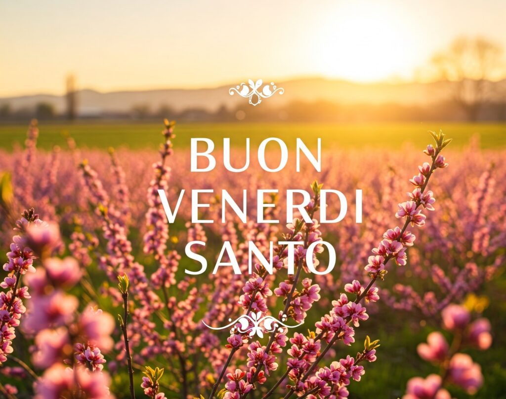 buongiorno buon venerdì santo 2025 auguri buona pasqua
