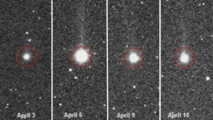 cometa swan criovulcano