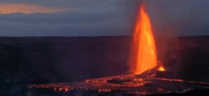 eruzione vulcano kilawea hawaii