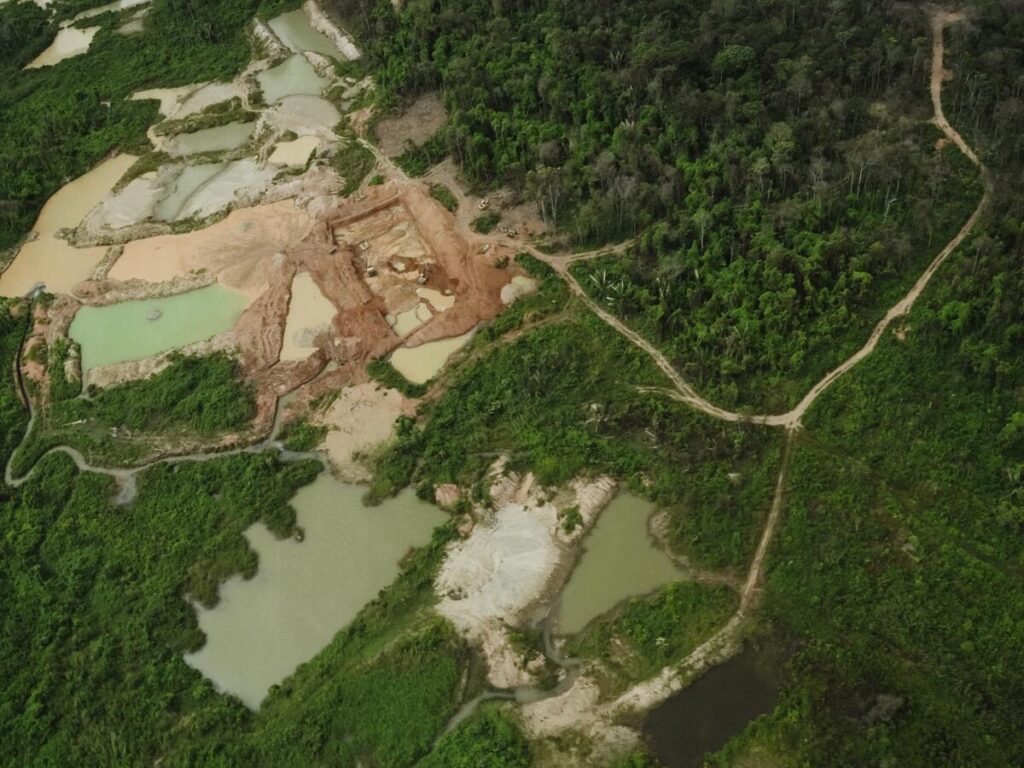 estrazione illegale oro amazzonia