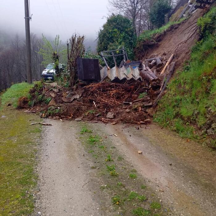 maltempo piemonte frana giaveno