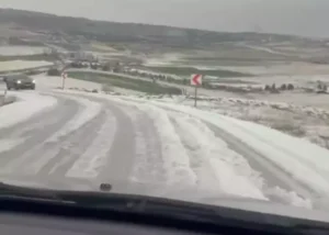 grandine ankara turchia