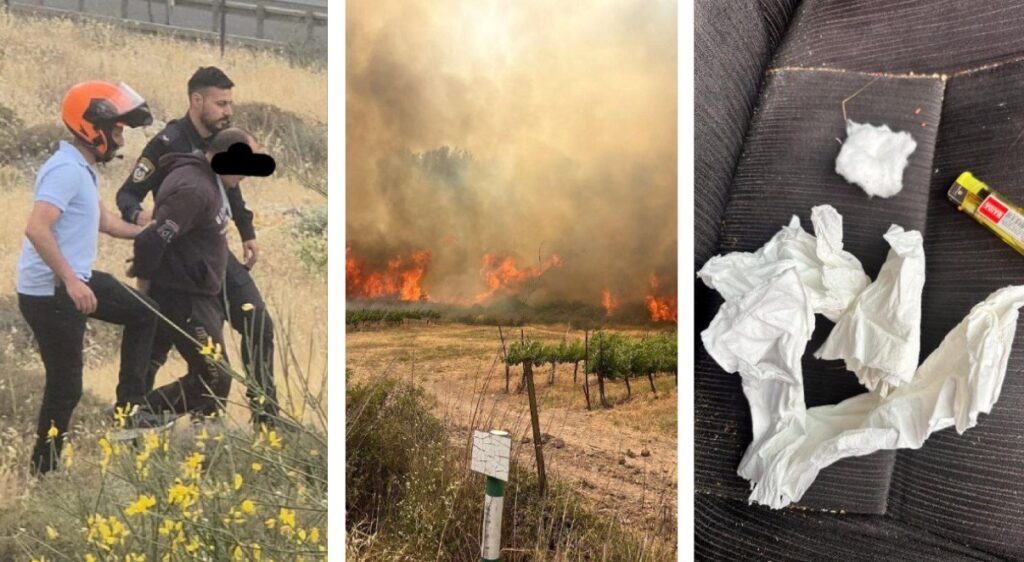 incendi israele