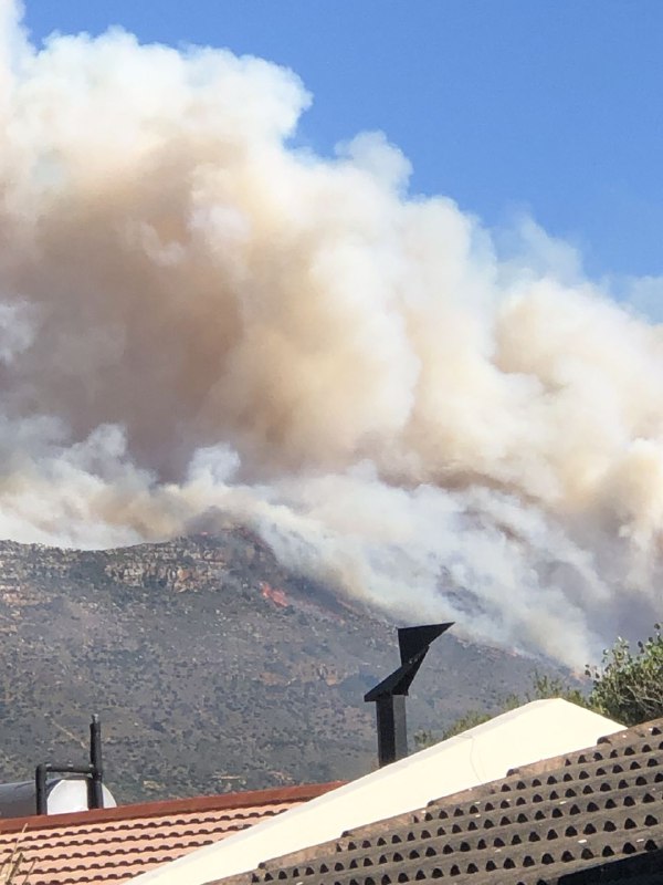 incendio città del capo sudafrica