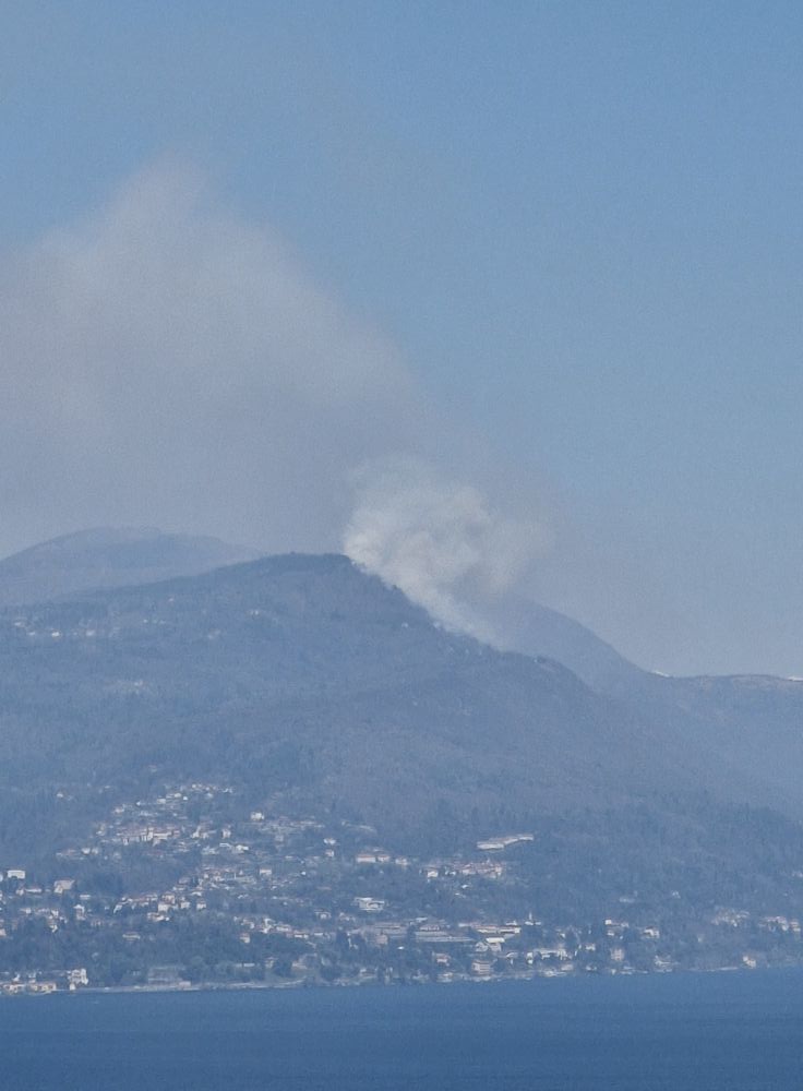 incendio premeno piemonte