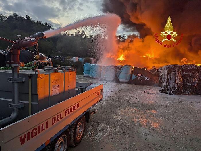 incendio umbertide umbria
