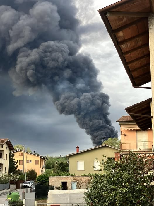 incendio umbertide umbria