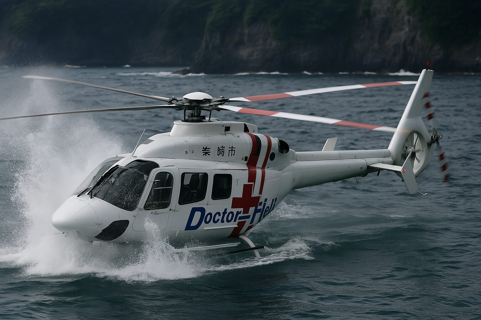 Elicottero-ambulanza cade in mare: 3 dispersi in Giappone