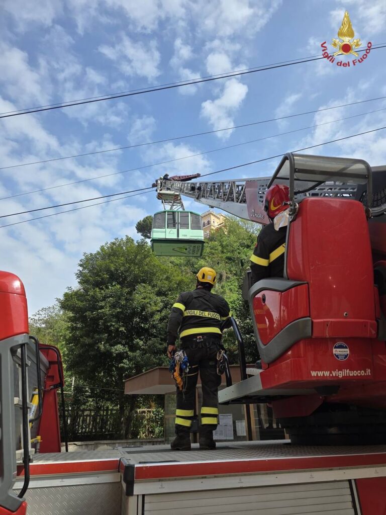incidente funivia faito