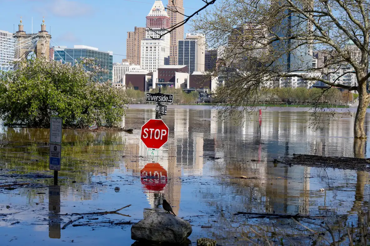 Maltempo USA, inondazioni a Cincinnati: fiume Ohio a livelli record | FOTO
