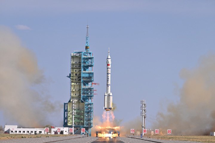 lancio cina shenzhou-20