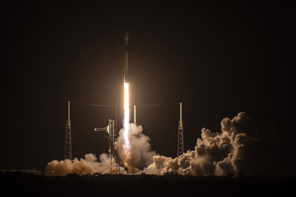 lancio satellite spacex florida
