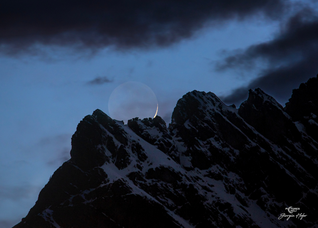 luce cinerea luna