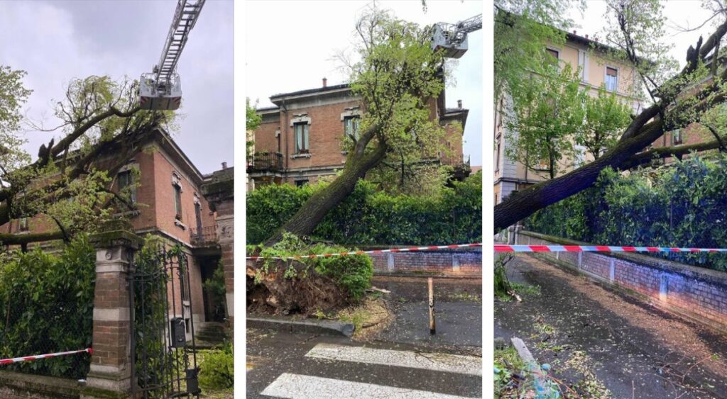 maltempo brescia lombardia