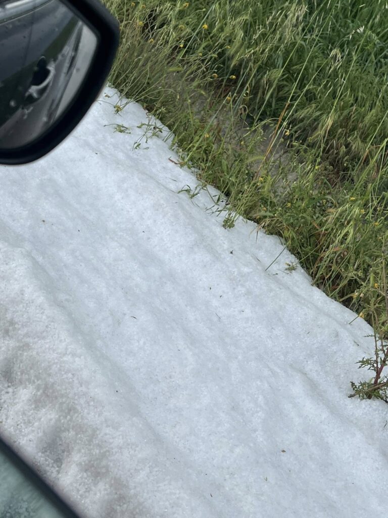 maltempo grandine lucera puglia