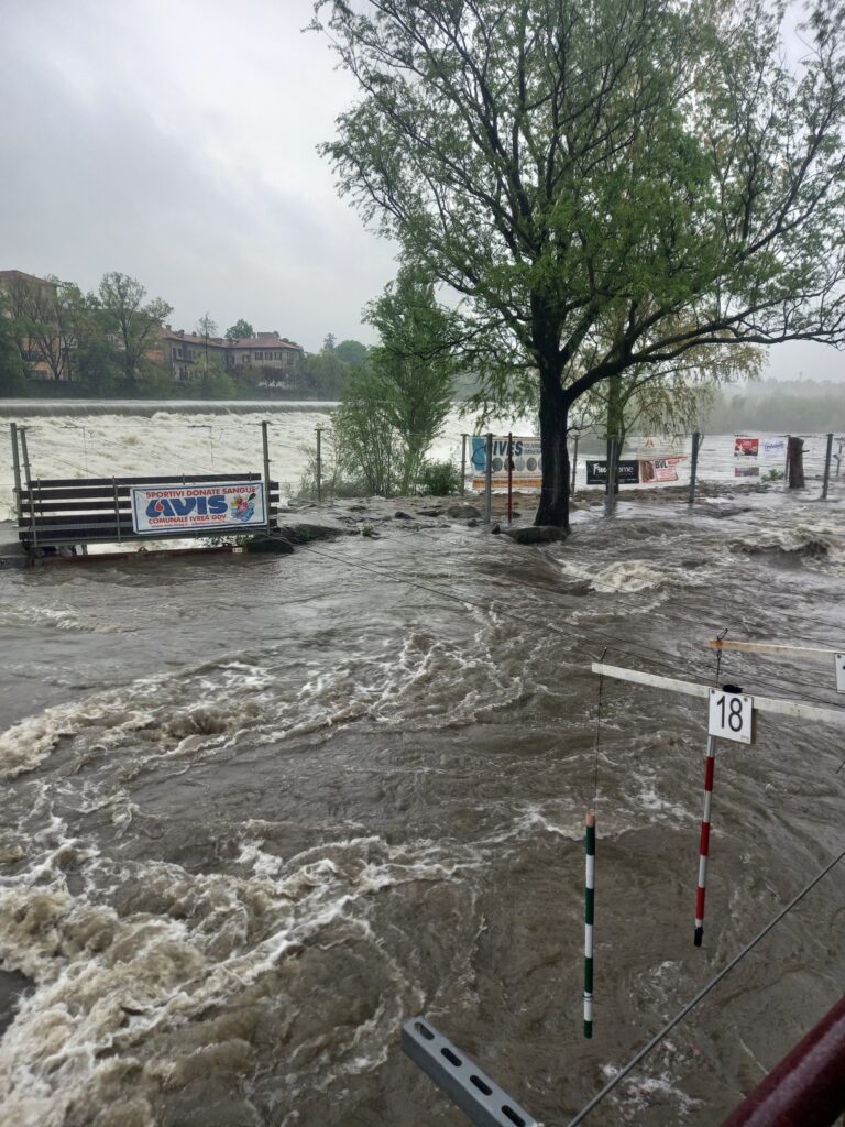 maltempo ivrea piemonte