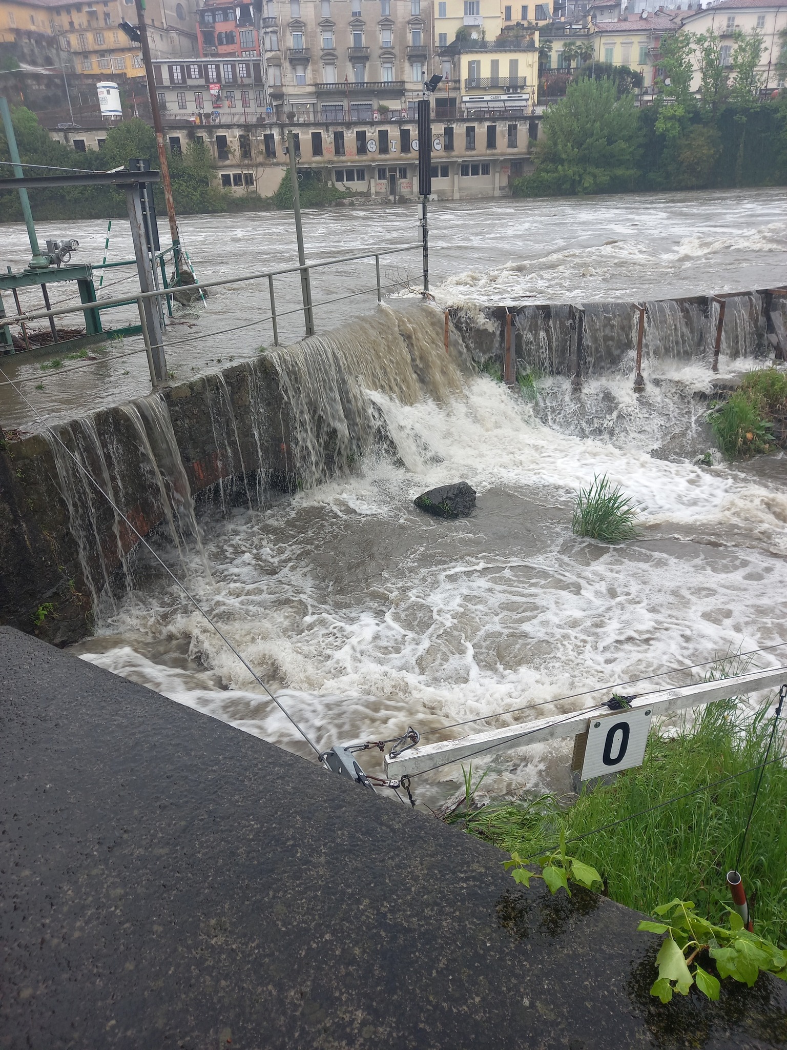 maltempo ivrea piemonte