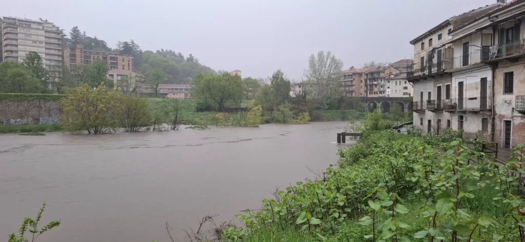 maltempo ivrea piemonte