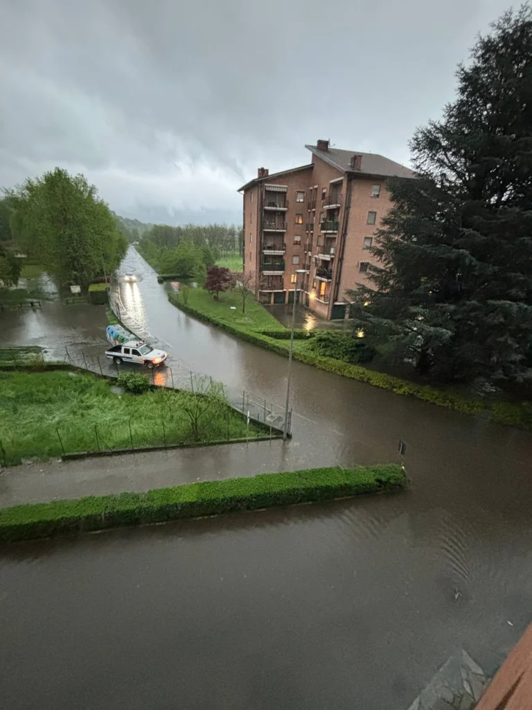 maltempo ivrea piemonte