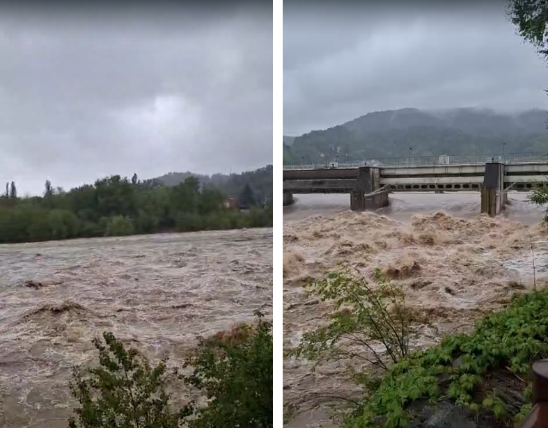 maltempo piemonte fiume po