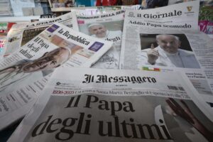 morto papa francesco giornali