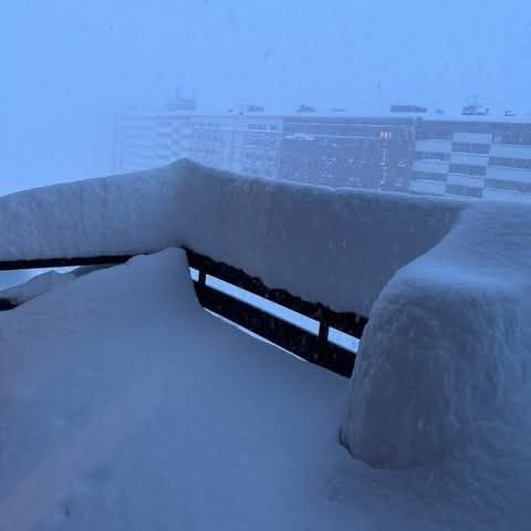 neve tignes francia