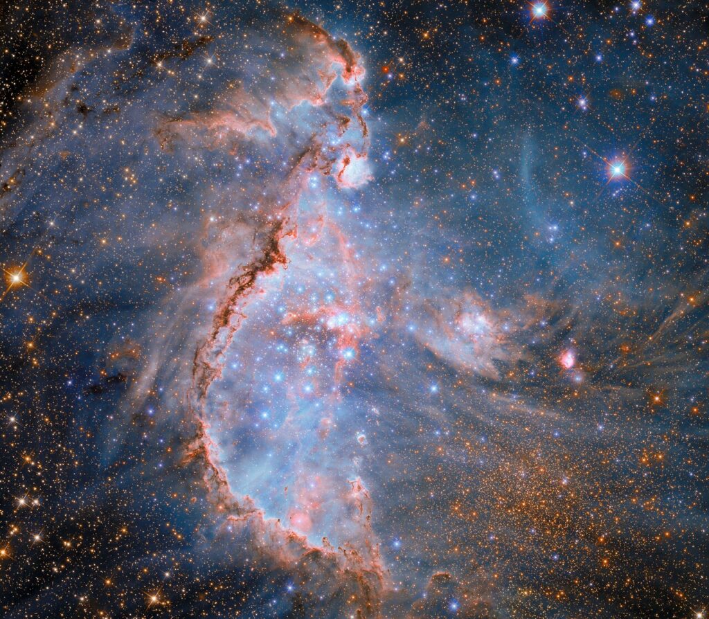 ngc 346 hubble scultri stellari