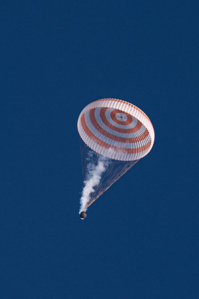 rientro astronauti kazakistan