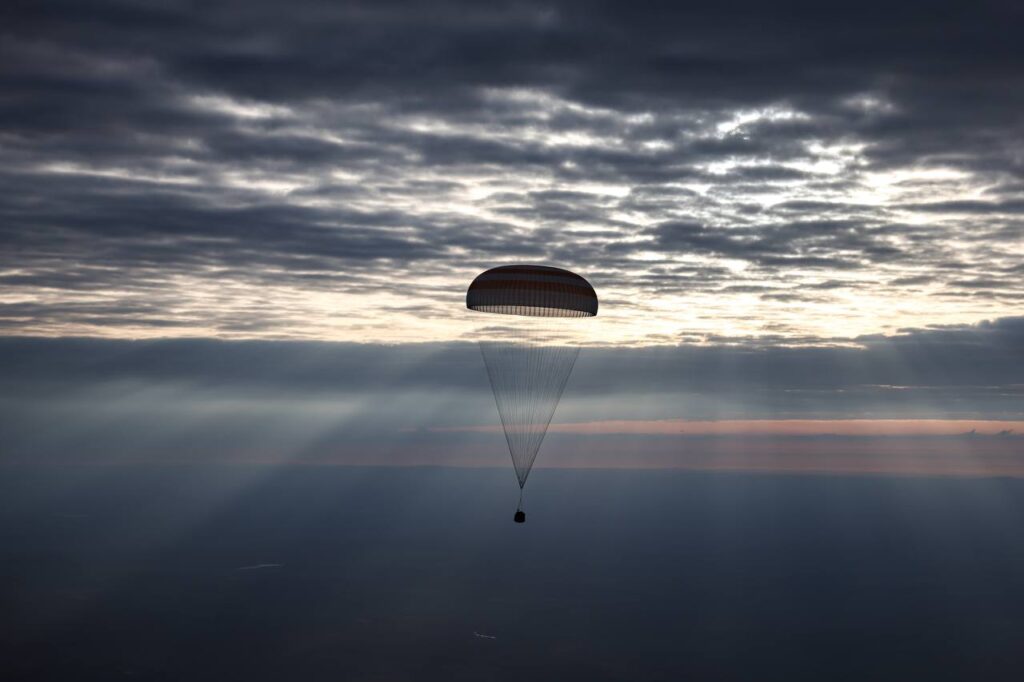 rientro astronauti kazakistan