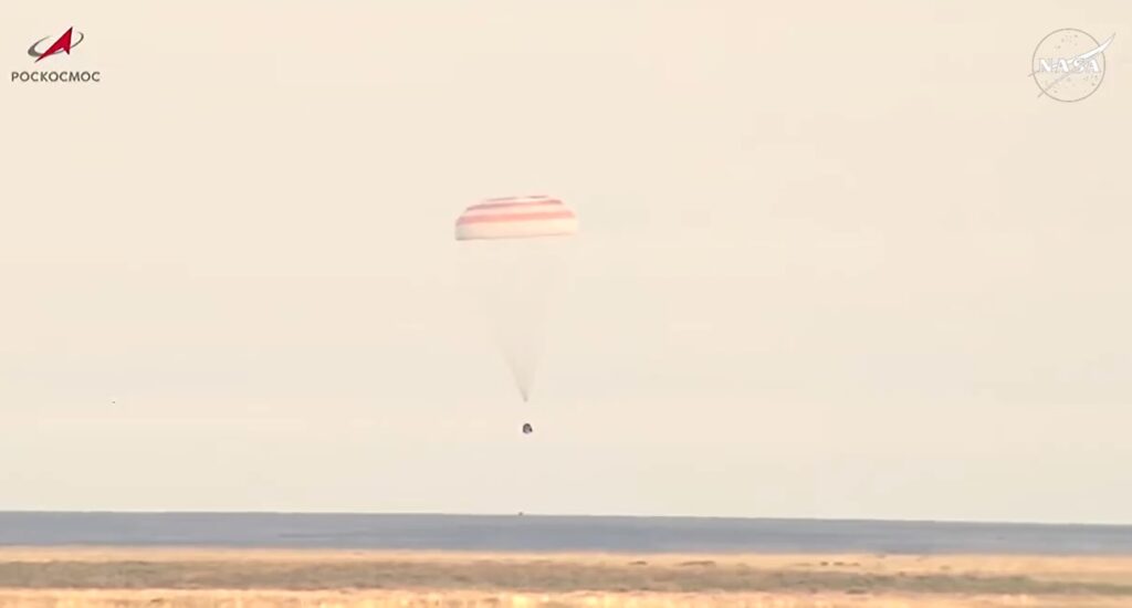 rientro astronauti stazione spaziale