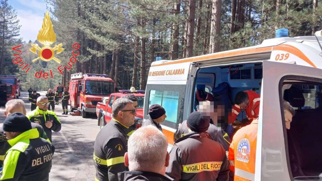 soccorsi vigili del fuoco ambulanza montagna